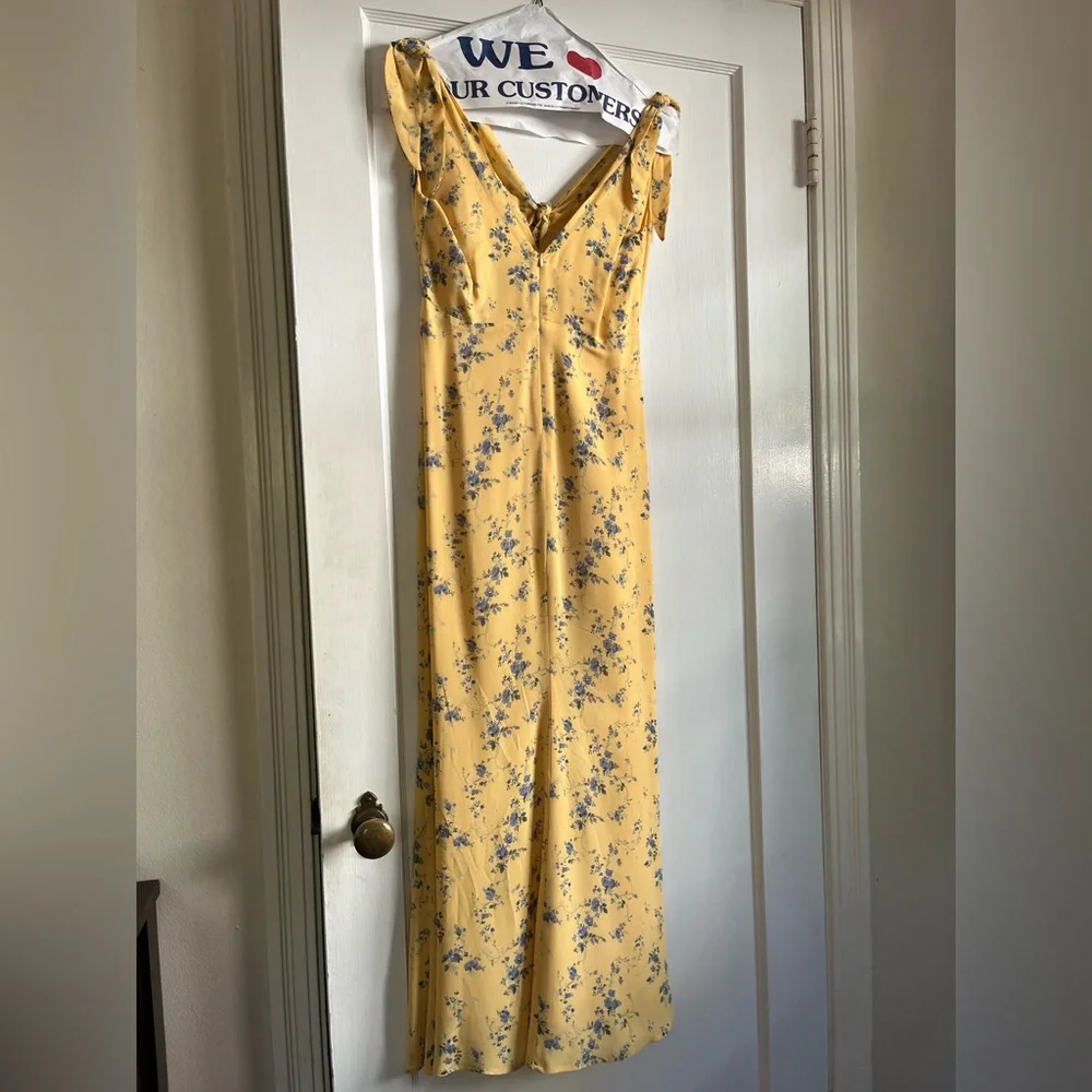 Reformation Harper Dress - Yellow, 4 - Picture 2 of 6